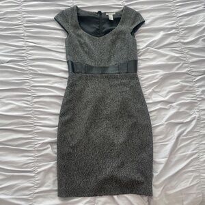H&M Women's Dress Size 6 with Leather Accent Waist